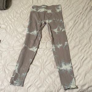 Marble colored leggings